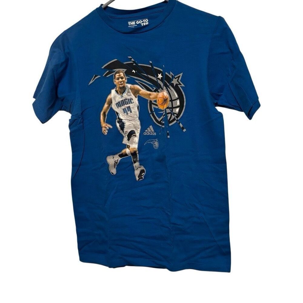 ORLANDO MAGIC ANDREW NICHOLSON SIZE SMALL ADIDAS THE GO-TO TEE T-SHIRT